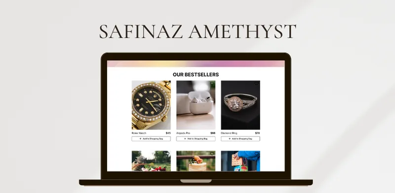 Safinaz Amethyst — UI Design Brief